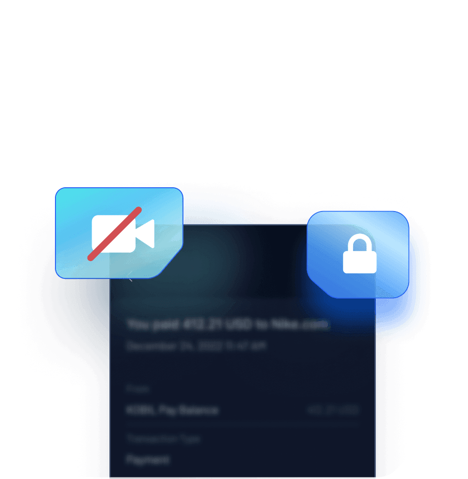 mobile-mSecure-Blackened Display-image