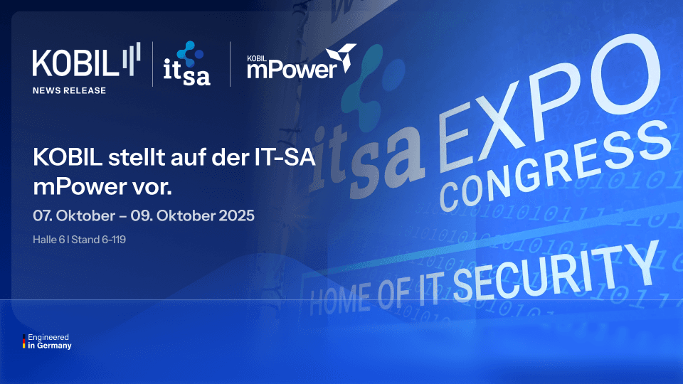 KOBIL stellt auf der IT-SA mPower vor
