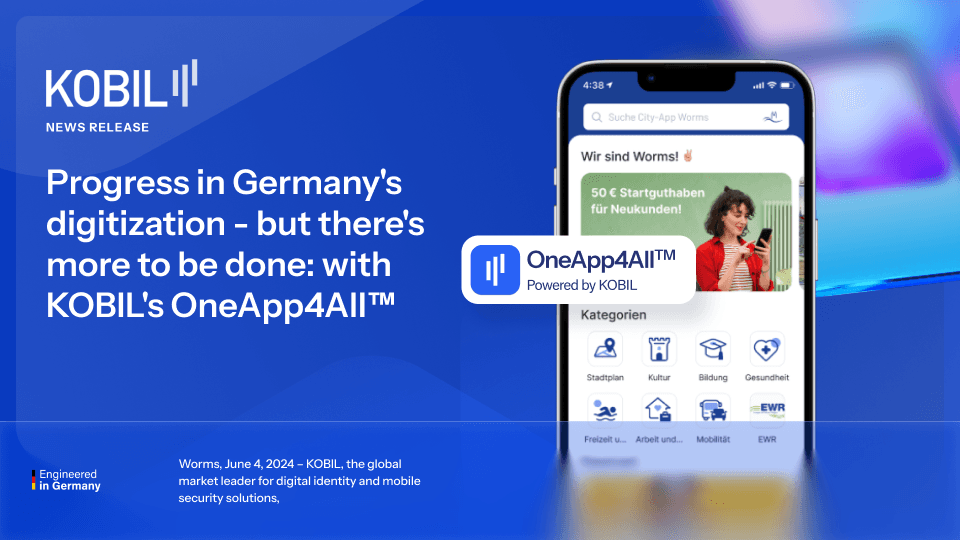 OneApp4All For a Unified and Digital Germany